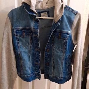 Hooded Jean Jacket